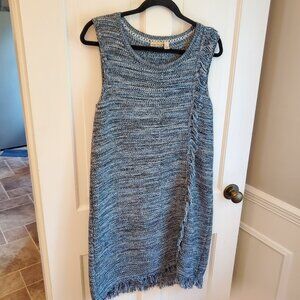 Anthropologie Holding Horses Blue Sweater Dress